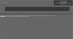 Desktop Screenshot of oilportal.de